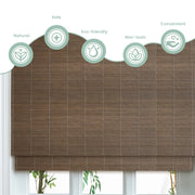 wood roman shades