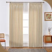 Linen Drapery Pinch Pleat with Unlined Moab