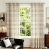 Neutral Plaid Curtains Modern Plaid Curtains Berge - Fredesigner