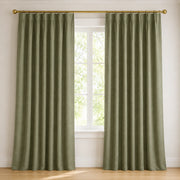 Pleated Curtains Drapry Sedge - 