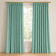Pleated Curtains Drapery Sedge - 