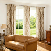 printed curtain panel