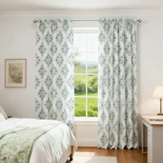 Print Drapery Panels Printed Curtains for Bedroom Cristata - Fredesigner