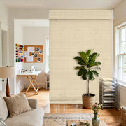 Cordless Bamboo Roman Shades for Windows PS418 - Beige T23