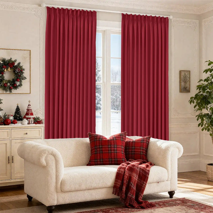 Ideas Living Room Curtains For Christmas Sedge - Fredesigner