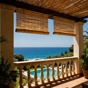 Outdoor Curtain Roman Shades Windows - Hundred - Fredesigner