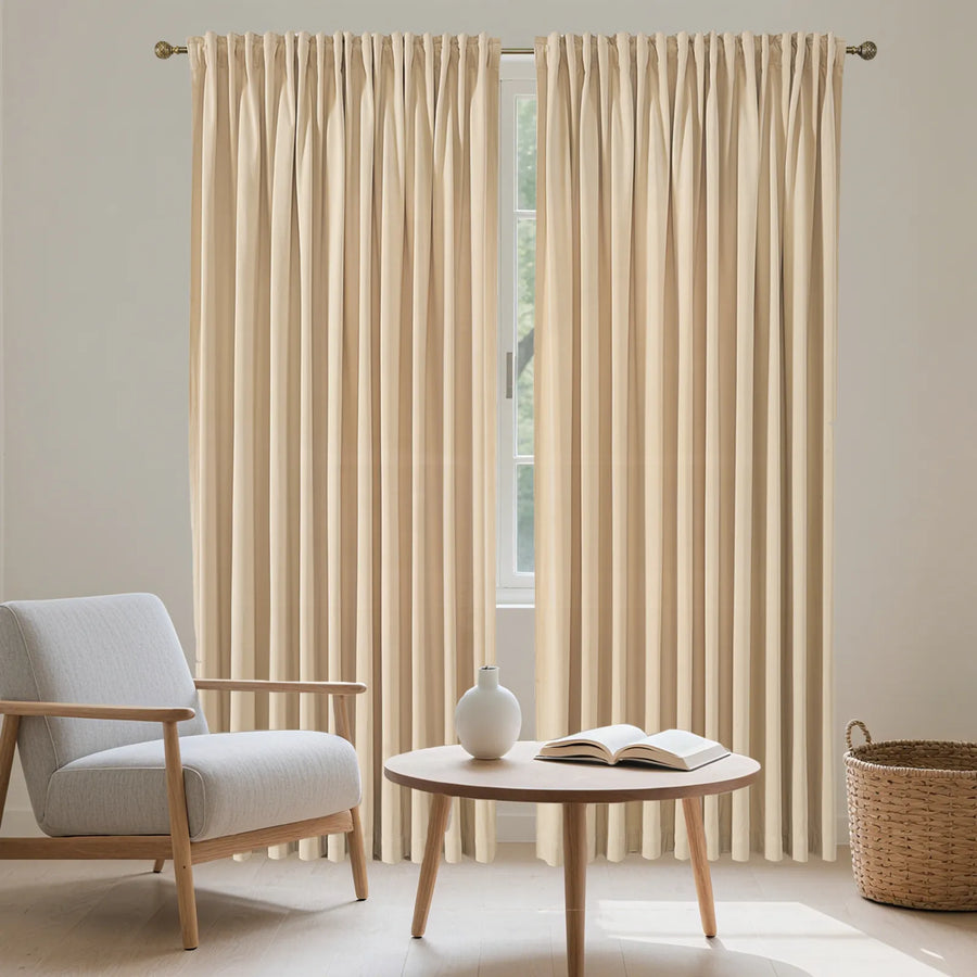 Bolonia Premium Velvet Curtain Pleated - WinCurtain