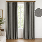 Extra Wide Curtains Pleated Curtains Drapry Sedge - Grey 1908-11 browser generated product photo