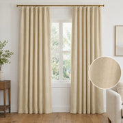 Extra Wide Curtains Pleated Curtains Drapry Sedge - Parchment 1908-20 browser generated product photo