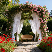 Outdoor Curtain Sheer Curtains for Living Room Damme - Fredesigner