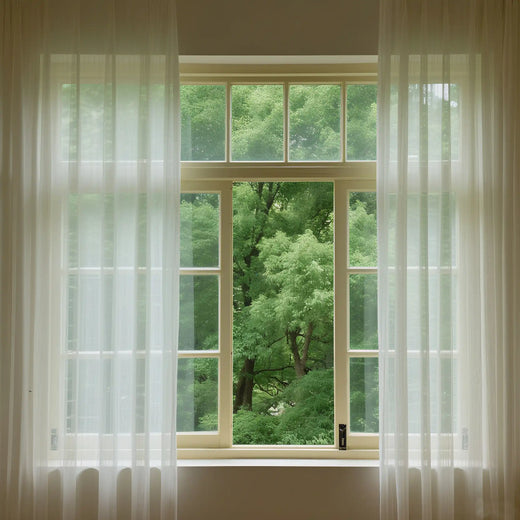 sheer window panels
