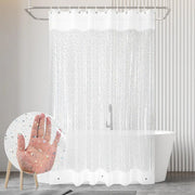 PEVA Shower Curtain Bathroom Decor Waterproof - Fredlinen - Fredesigner