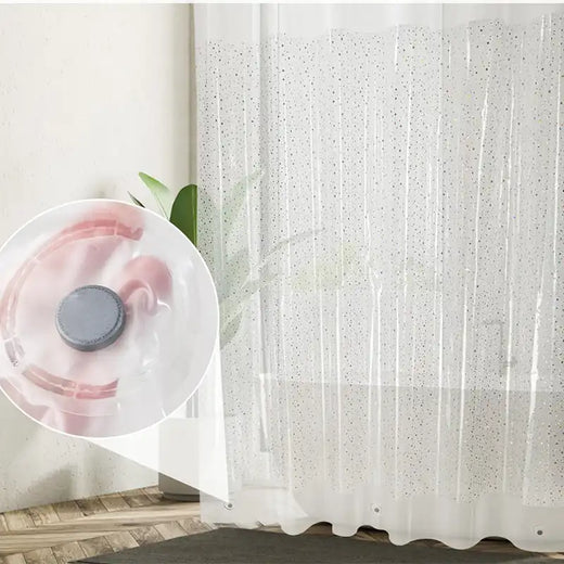PEVA Shower Curtain Bathroom Decor Waterproof - Fredlinen - Fredesigner