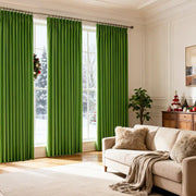 Christmas Velvet Curtains for Living Room Bolonia - Fredesigner