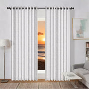 Striped drapery panels striped curtains Willow - Fredesigner