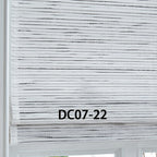 white bamboo shades
