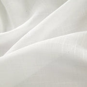 white curtains