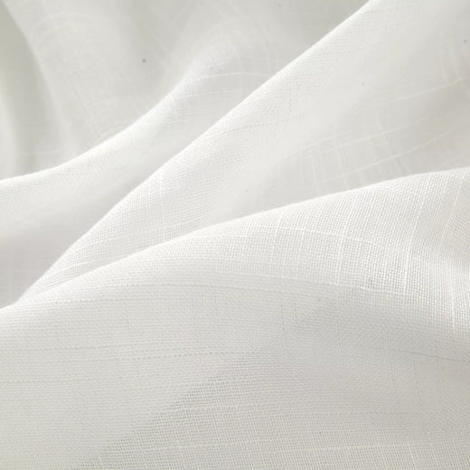 white curtains