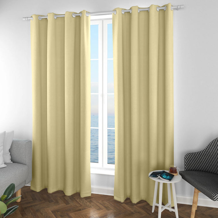 Personalized Khaki Curtain Light - Blocking, Adds Warmth... - Fredesigner