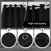 Made Black - Light Blocking, Perfect for Media Rooms &... natural home textile by Fredesigner