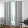 Custom Grey Curtain 100% Blackout Drapes - Fredesigner