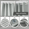 Custom Grey Curtain 100% Blackout Drapes custom curtain by Fredesigner