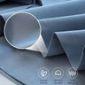 Custom Navy Blue Curtain 100% Blackout custom curtain by Fredesigner