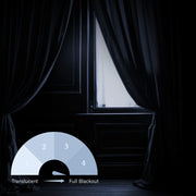 Custom Navy Blue Curtain 100% Blackout custom curtain by Fredesigner