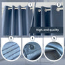 Custom Navy Blue Curtain 100% Blackout custom curtain by Fredesigner