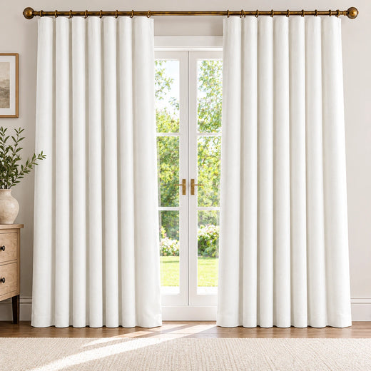 Window Curtains Pleated Curtain Sedona - #89850-0 Snow White browser generated product photo