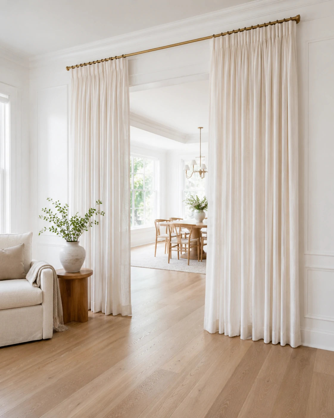 Solid curtains collection