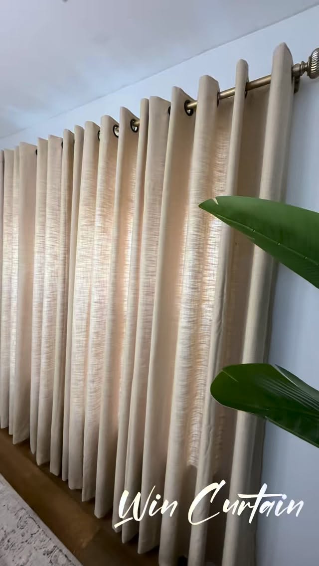 Real Instagram cover for window curtains