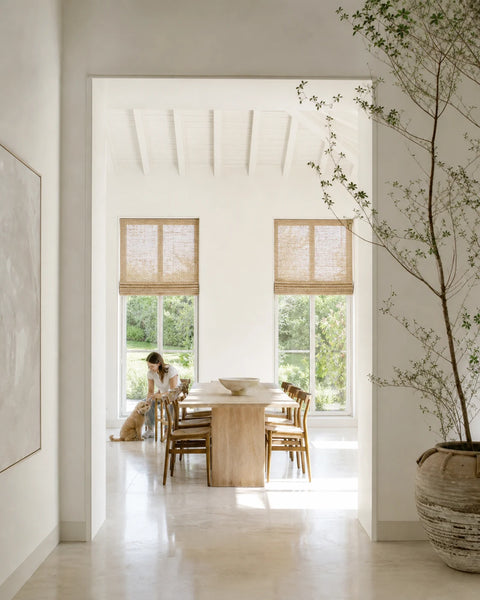 Natural shade styling idea