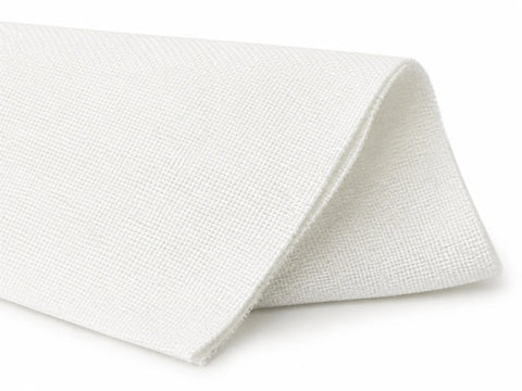 Cotton fabric draped to show its balanced matte weave