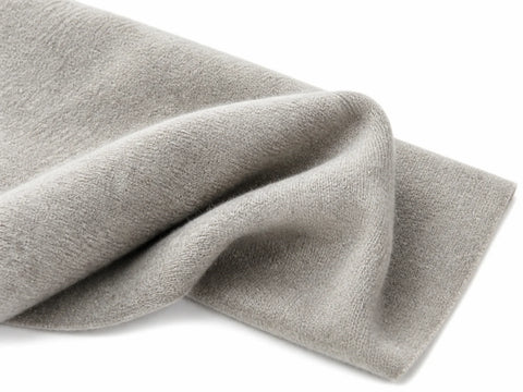 Wool fabric draped to show its dense soft surface