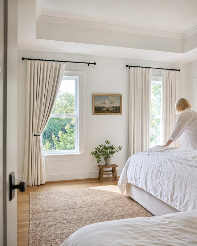 Bedroom window-treatment inspiration
